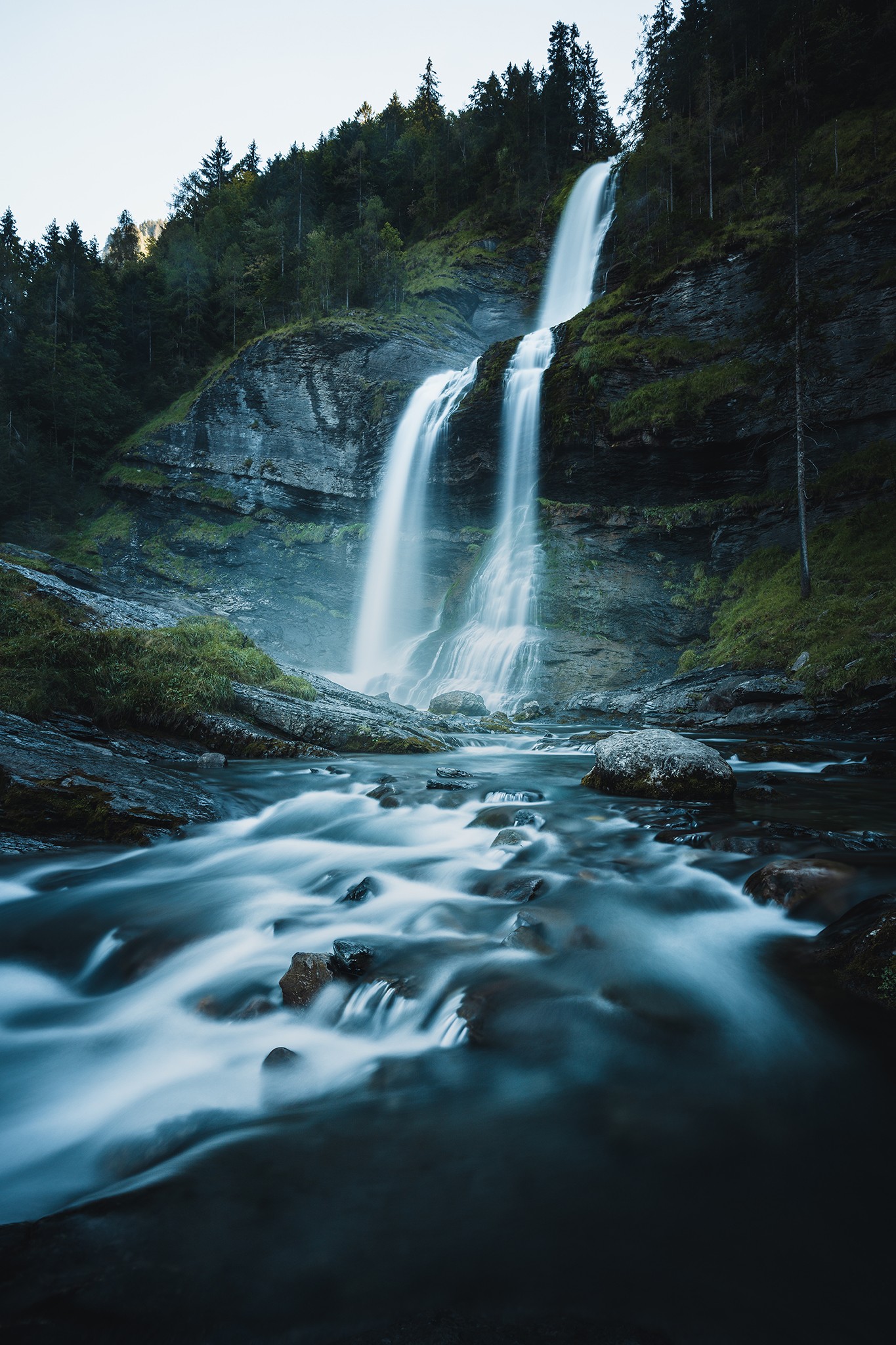 Cascade du Rouget en pose longue | Savoie - Mont-Blanc